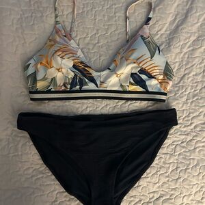 Floral Print Bikini Set NWOT